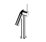 KEUCO Einhebel-Mischer, Waschtisch-Armatur für Hand-Waschbecken in Badezimmer und Gäste-WC, Höhe: 22,8 cm, Design-Wasserhahn, verchromt, Plan S
