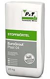 EuroGrout Plast 04 Stopfmörtel 25 kg - Nicht schrumpfende Stopfmörtel mit hohen Frühfestigkeiten.