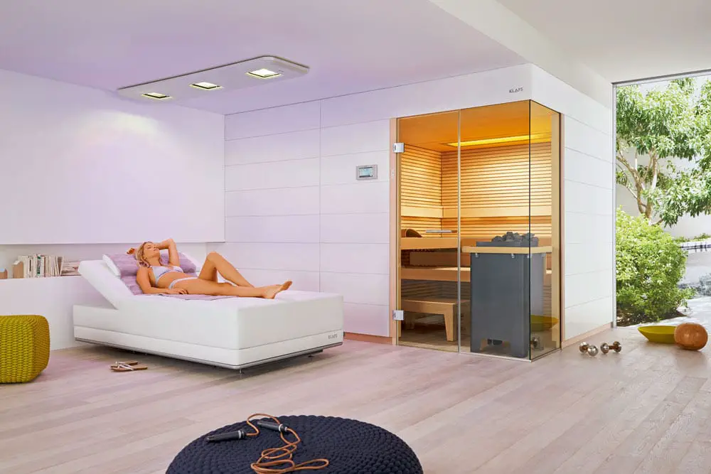 sauna solarium grosses badezimmer klafs