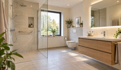 Skandinavisches-Spa-Badezimmer-mit-Pflanzen