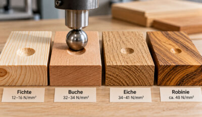 Holzhärte nach Brinell: Tabelle für Eiche, Buche, Fichte & Co. holzhaerte-brinell