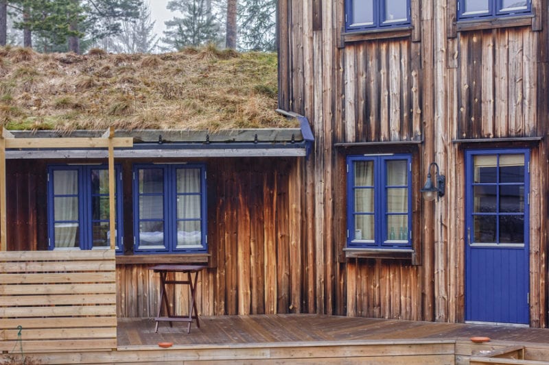 Holzhaus in Norwegen