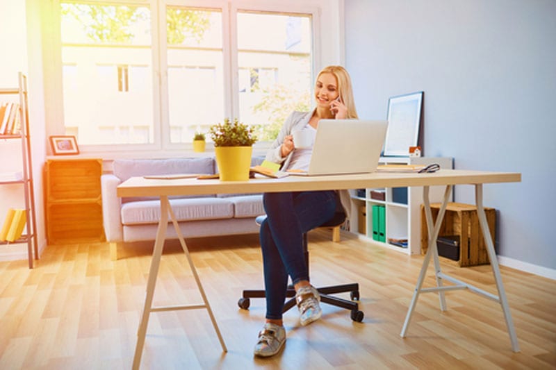 Homeoffice Frau