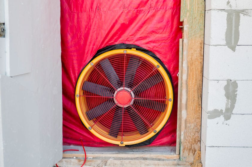 Blower Door Test