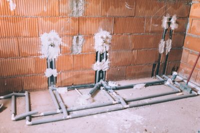 Rohinstallation Badezimmer