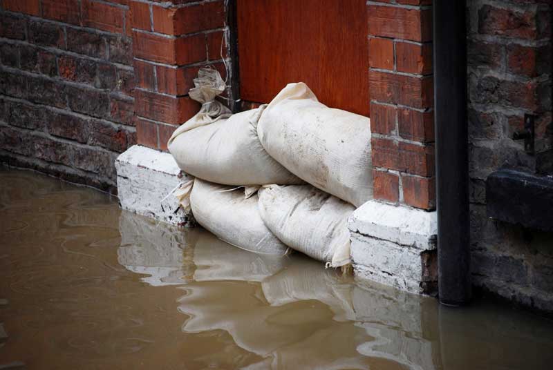 hochwasser sandsaecke