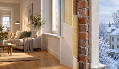 Gemütliches-Wohnzimmer-im-Wandschnitt-mit-Winterblick