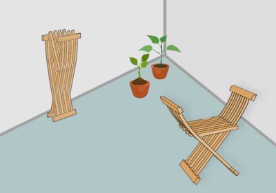 Für drinnen und draußen: Klappstuhl selber bauen