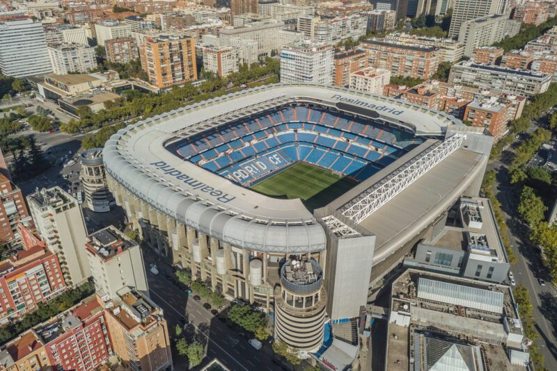 Das alte Santiago Bernabéu