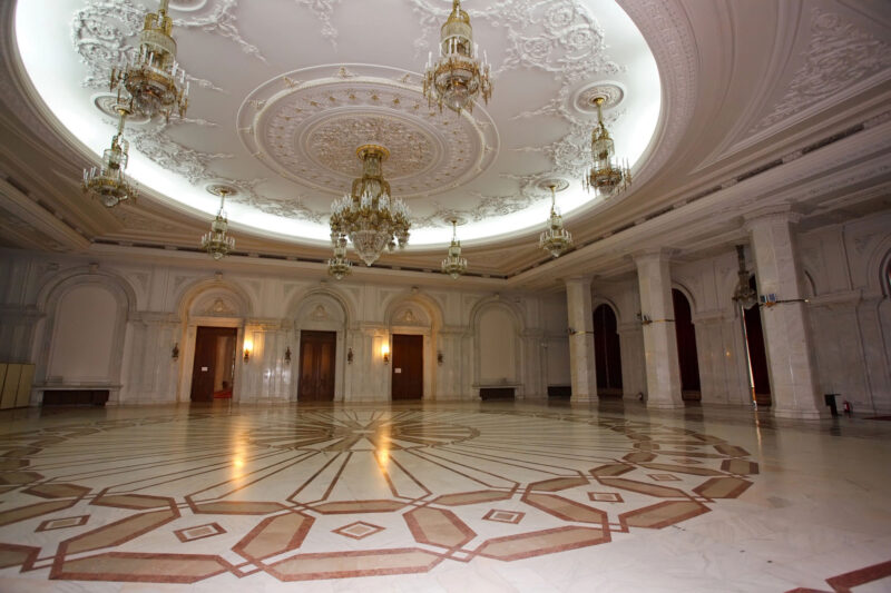 Parlamentspalast Bukarest innen