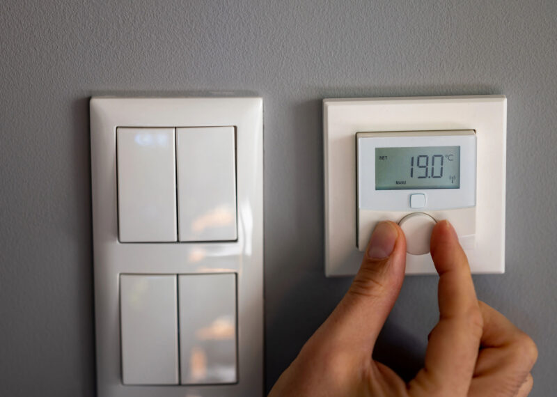 Temperatur Wohnung