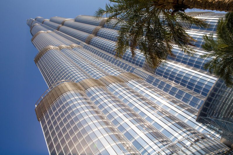 Fassade des Burj Khalifa