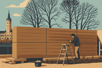 Stampflehmwand selber bauen: Anleitung für Heimwerker stampflehm