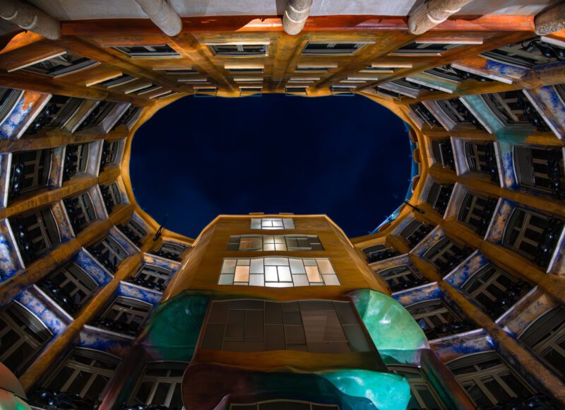 Casa Mil&agrave; Innenhof