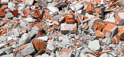 Lehm-Dünnbettmörtel macht Ziegelwände recycelbar Ziegelsteine Abriss