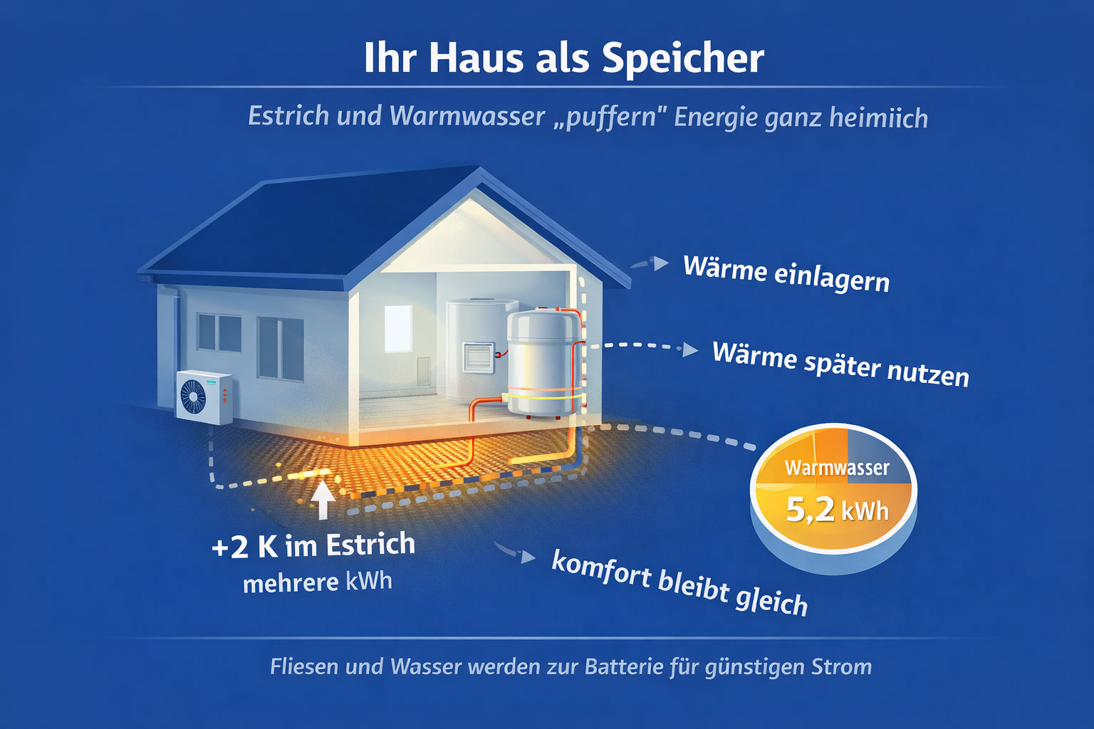 Haus als Speicher