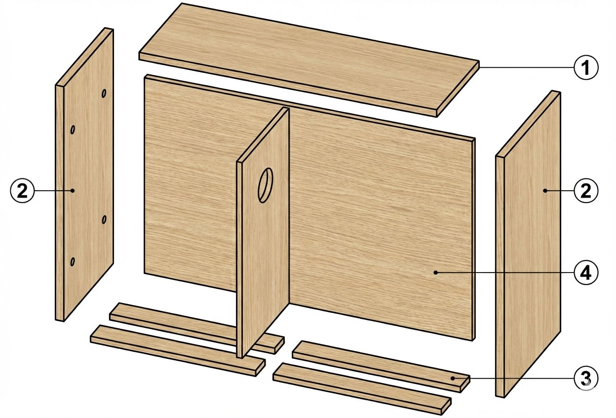 Korpus des W&auml;schebeh&auml;lters