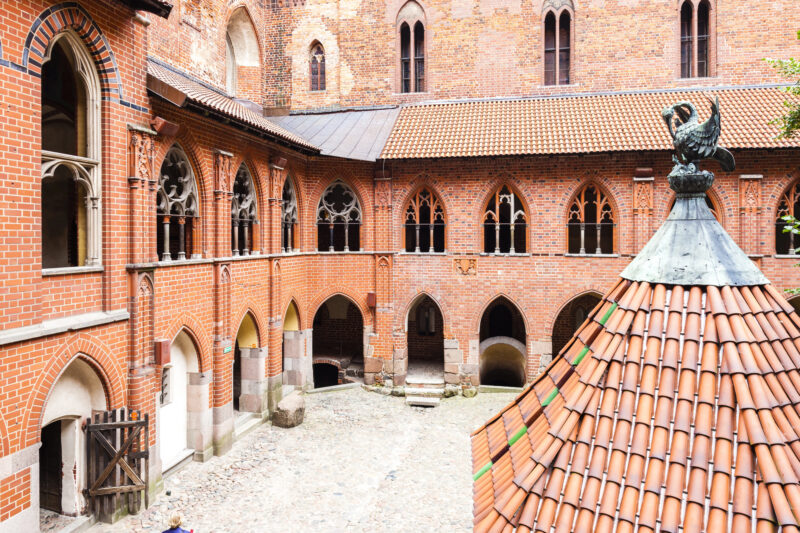 Innenhof der Marienburg