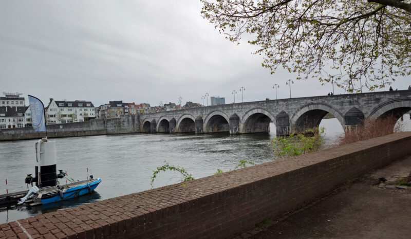 R&uuml;ckseite der Servatiusbr&uuml;cke