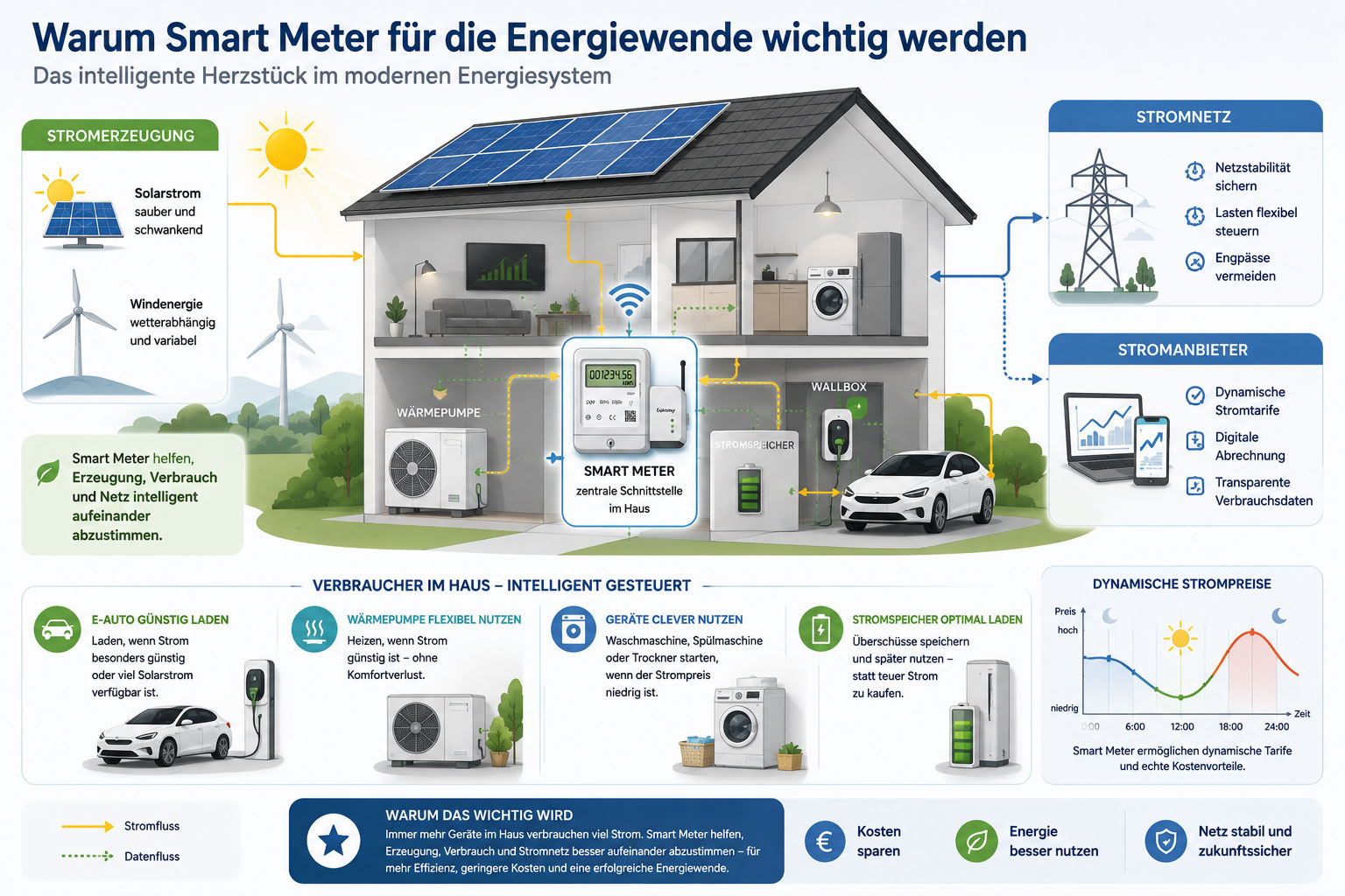Warum Smart Meter f&uuml;r die Energiewende wichtig werden