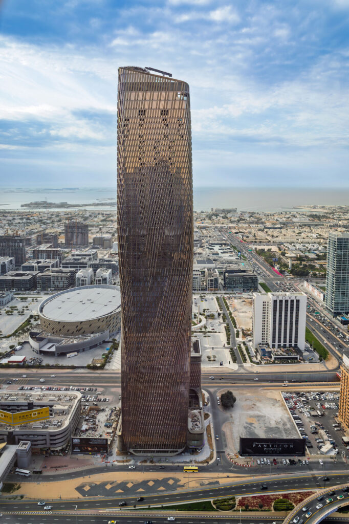 Wasl Tower in Dubai 