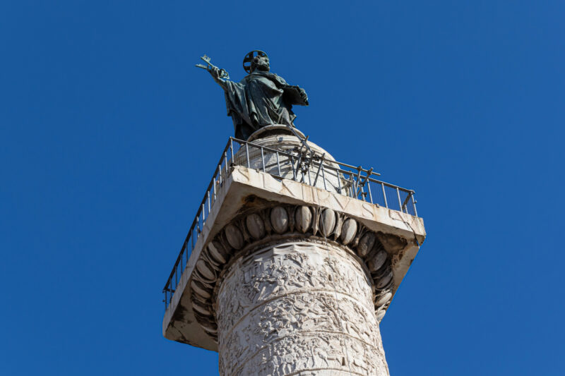 Kapitell der Trajanssäule